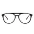 Sirts Dark Brown HD Acectate Aviator Full Rim - Lens Caravan